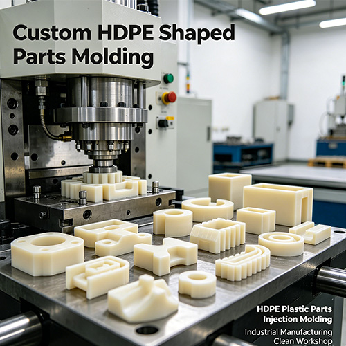 Moulage de pièces en forme de HDPE personnalisé