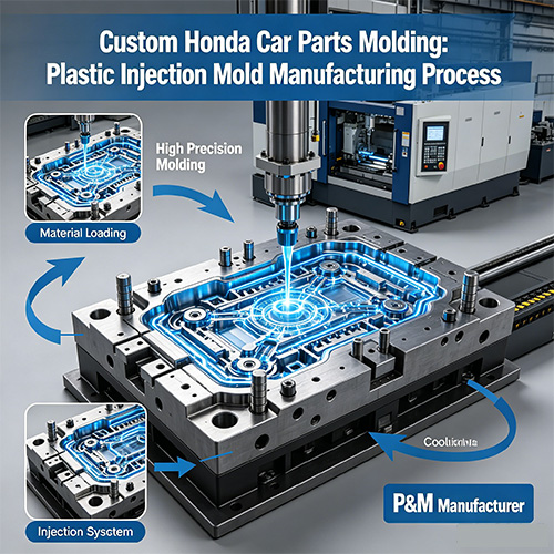 Moulage de pièces de voiture Honda personnalisées