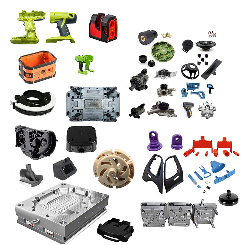 Moulage de pièces en pvc sur mesure