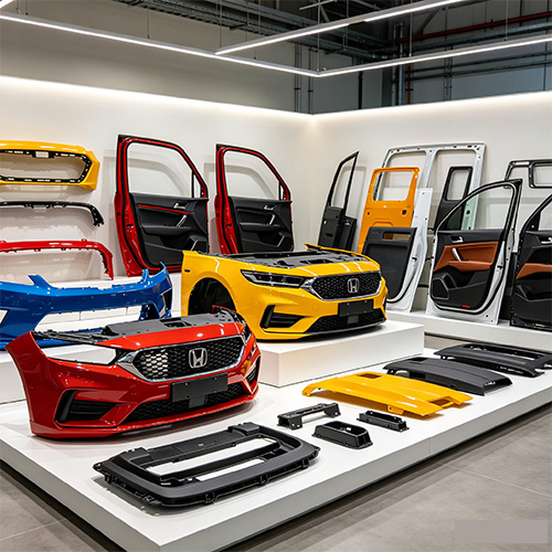 Moulage de sacs de pièces automobiles personnalisés