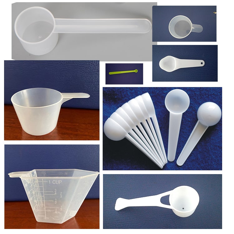 Moulage de cuillères en plastique durable
