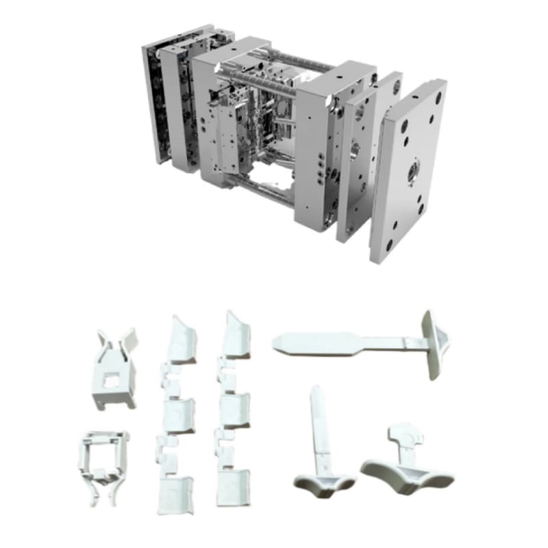 Moules pour système d'éjection de levage