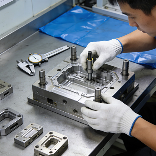 Moulage par injection en plastique de pièces de rechange d'enveloppe médicale