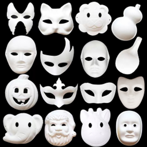 Moulage du masque de fête