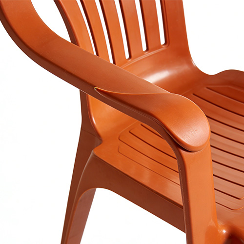 Moulage de pièces de chaise en plastique