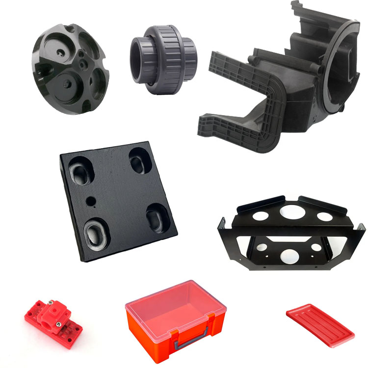 Moulage de pièces de berceau en plastique