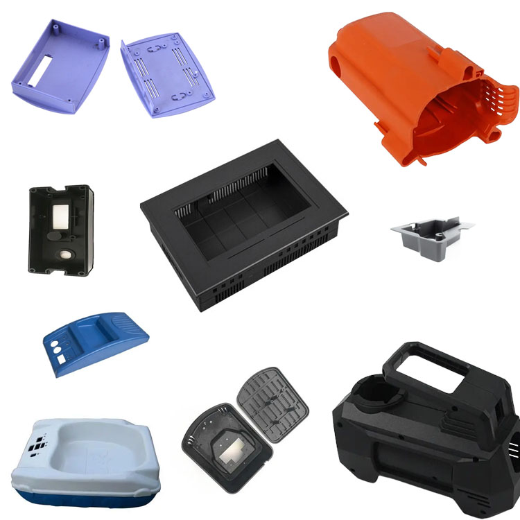 Base de moulage par injection en plastique