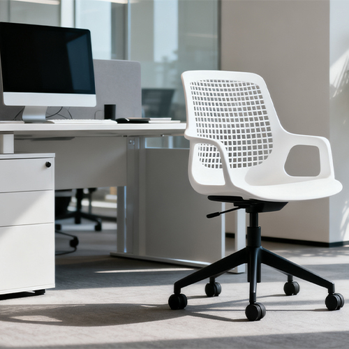 Moulage par injection de chaise de bureau en plastique