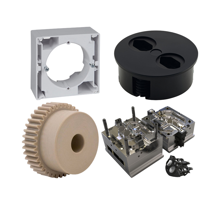 Moule en plastique pompon