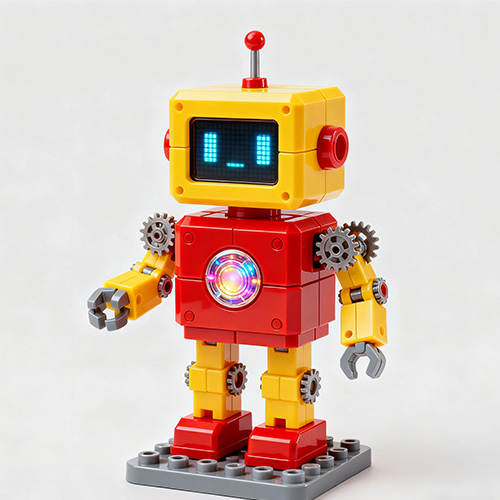 Moulage par injection de pièces de robot